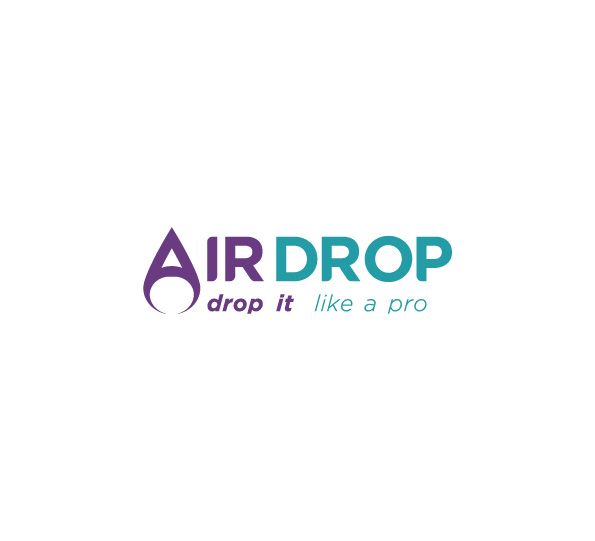 Air Drop — logo a colori